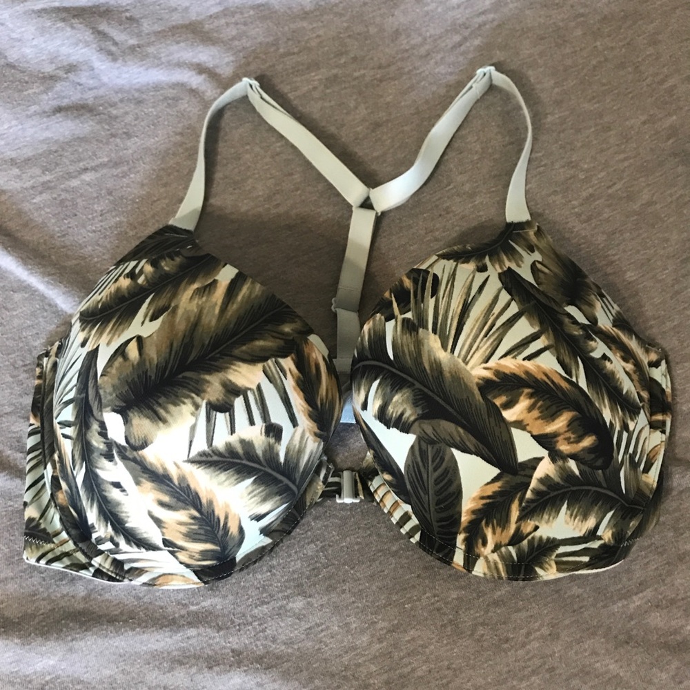Pink everywhere push-up bra.